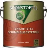 Boonstoppel Garantietex Schimmelbestendige Muurverf - 2,5 Liter - Wit - Mat