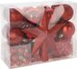 Christmas Decoration Koopman International Christmas Decorations Kerstballen - set - 54st - rood - voor kleine boom