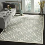 Safavieh Vloerkleed Mollie Wol Lichtgrijs 122 x 183 cm