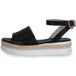 NeroGiardini Sandalen met sleehak NeroGiardini 100 TAMIGI NERO