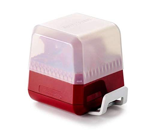 Betty Bossi 155006.01 koekjesvorm - kunststof - grijs, transparant, oranje - L 11 x B 9 x H 9,5 cm