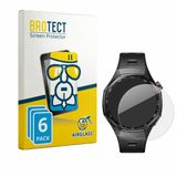 BROTECT Screenprotector 6 Stuks voor Huawei Watch GT 7 Pro Beschermglas transparant