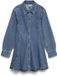 VERO MODA VMJESSIE LS SHORT DENIM DRESS NOOS Dames Mini jurken M Katoen Polyester Medium Blue Denim