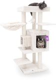 Petrebels Cleopatra 134 krabpaal - Creme - 134cm - design - stabiel