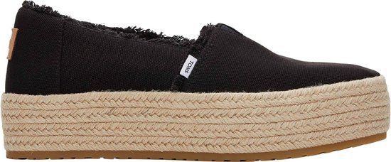 TOMS Valencia Espadrilles - Black - Women's Size 41