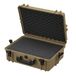 TomCase valise étanche d'extérieur 56x43x22 cm avec mousse alvéolée/mousse prédécoupée; mallette de transport IP67 (Sahara)