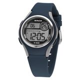 Sinar Kinderhorloge - Jeugd / Jongen - Digitaal - 10 bar - Donker Blauw / Grijs - Ø 36 mm - Quartz - Veel Opties - XE-64-2