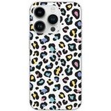 1001 coques Apple iPhone 14 Pro Siliconen hoesje Luipaardkleur
