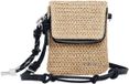 Desigual Telefoontasje Mone Logo Raffia Phone Bag Natural Beige