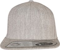Flexfit 110 Fitted Snapback Pet - Grijs