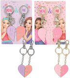 Depesche TOPModel sleutelhangers hart BFF - 1 set