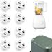 Merkloos Dailygoody - Wielen voor Kleine Apparaten - Set van 8 - Wit