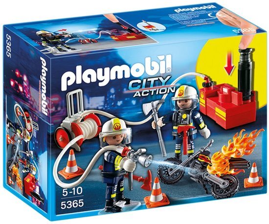 playmobil 5365 Brandweermannen Met Brandslang