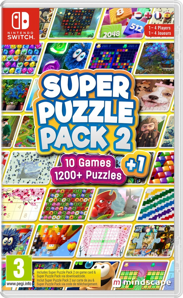 Mindscape Super Puzzle Pack 2 + 1 Nintendo Switch
