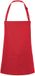 Karlowsky tablier court avec bavette Karlowsky Basic rouge