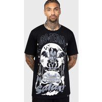 Killstar Gothabilly III Go Team Satan T-Shirt - XS tot 4XL - Zwart