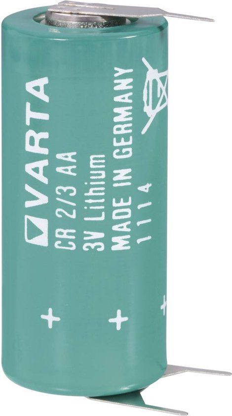Animonda Varta CR2/3 AA SLF Speciale batterij CR 2/3 AA SLF U-soldeerpinnen Lithium 3 V 1350 mAh 1 stuk(s)