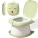 Trousse de toilette de voyage pliable pour enfants, avec sacs jetables