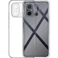 Phonillico® Hoesje voor Xiaomi Redmi 11A - Siliconengel TPU Transparant Zachte bescherming Ultradunne
