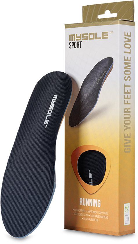 Mysole Sport Running Inlegzolen - Maat 48 - Unisex