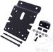 Shad Support de top case pour scooter Kymco 125 Dink Street Après 2016 K0DW15ST Noir