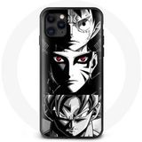 Maniacase Hoesje voor iPhone 11 Pro Max Sangoku Naruto Luffy