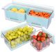 Unyqoos Set van 3 Stapelbare Bewaarboxen voor Groenten en Fruit