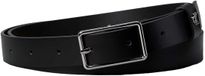 Calvin Klein Jeans Calvin Klein Square Buckle Ck Loop 25Mm Belt - Zwart - Imitatieleer - Vrouwen