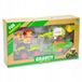 PEGAZ TOYS Boerenset 460x250 mm - Plastique Jouet Tracteur