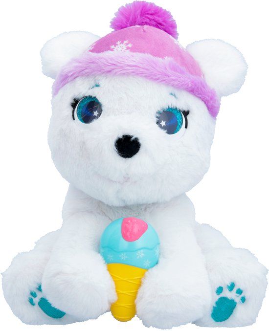 IMC Toys Interactieve knuffel Artie, mijn ijsbeer - Vanaf 2 jaar