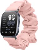kwmobile elastisch bandje voor smartwatch - Geschikt voor Amazfit Bip 6 - Horlogebandje van Coton - Oudroze