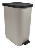 MSV 100641 vuilnisbak 35 l Rechthoekig Polypropyleen (PP) Zwart, Taupe