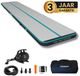 Stardupp Flow AirTrack 500x100x10 CM - Tapis de jeu - Tapis de gymnastique - Tapis de sport - Sports et jeux - Extérieur et intérieur - Gymnastique - Waterproof - Pompe électrique et sac de transport de luxe inclus