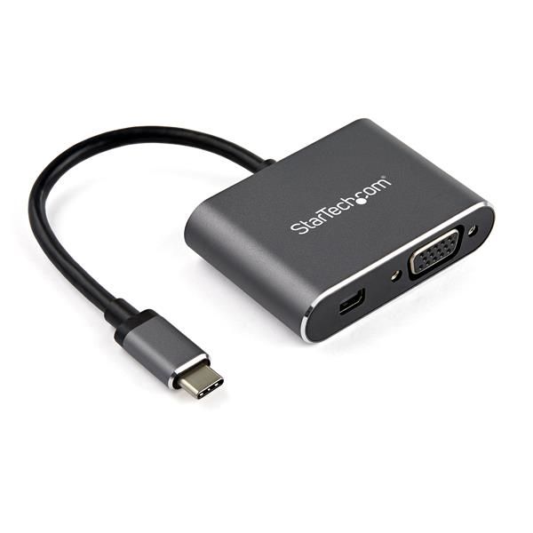 StarTech.com USB-C naar mDP of VGA Adapter - 4K 60Hz