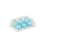 Silikomart 73.101.99.0096 BPC6A - SET 6 POLYCARBONATE STAR TUBES