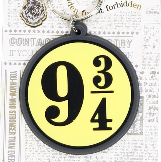Pyramid International Harry Potter Platfrom 9 3/4 Rubber Keychain Sleutelhanger