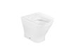 Roca The Gap Square A347477000 toiletbak, wandgemonteerd, met dubbele uitgang, 350 x 540 x 400 mm, A347477000