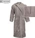 The One Towelling Badjas - Zachte kamerjas met capuchon - Vocht absorberend - 100% Gekamd badstofkatoen - L/XL - Taupe