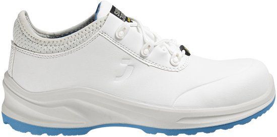 Safety Jogger Modulo Pure Laag S3S Werkschoenen Mannen Composiet Wit Imitatieleer Maat 44