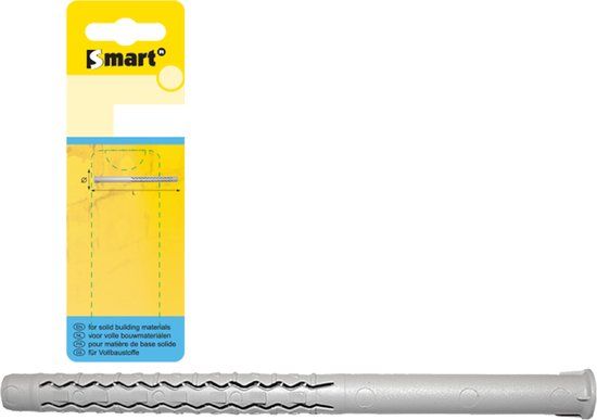 pgb-Europe SMART Nylon raamplug zonder schroef Ø 10x120 | 4 st