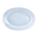 Rörstrand Swedish Grace Plat oval 32 cm bleu pâle