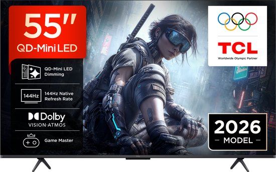 TCL 55T8D / LED-LCD QD-MiniLED / 55 inch / 2026