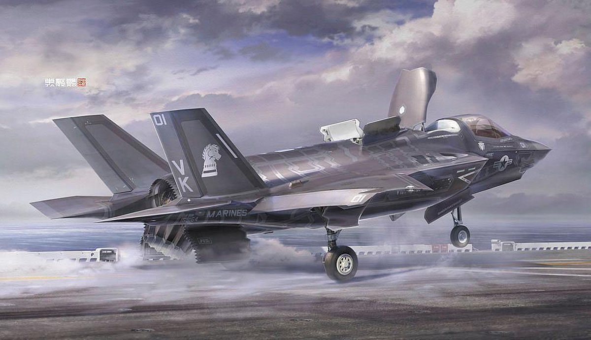 hasegawa hae46 F-35 Lightning II B versie ons Marine Model Kit, schaal: 1: 72