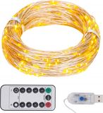 vidaXL Guirlande lumineuse avec 150 LED 15 m blanc chaud