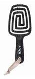 Parsa Beauty Paddle haarborstel Zwart 1 stuk(s)