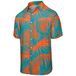 FOCO Heren NFL Baltimore Ravens SMU Bloemen Aloha Tropical Button Up Shirt - Heren Large