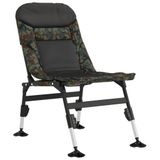 VidaXL Tuinstoel Zwart, Camouflage