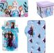 Disney Frozen Slaapkamerset Vloerkleed, Dekbedovertrek, Hoeslaken en Opbergbox/Stoel Blauw Textiel 3L