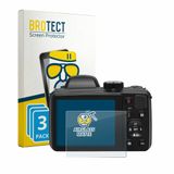 BROTECT - Screenprotector voor Kodak Pixpro AZ425 - Folie Beschermfolie Beschermglas matte 3 Stuks