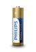 Philips Premium Alkaline LR6M4B/10 Piles AA (4 pièces)